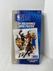 NBA Valentine 34 Cards W/Poster Lebron James Kobe Bryant Durant Rondo Griffin - Picture 1 of 9