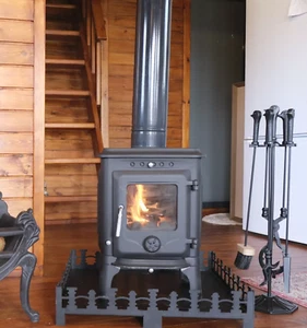 York Wood Stove Burning 4.5KW Fireplace Cast Iron Eco Design Test Approved - Picture 1 of 8