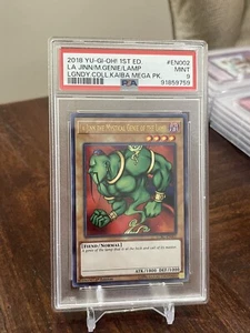2018 1st Edition La Jinn the Mystical Genie of Lamp Ultra Rare PSA 9 MINT z3i - Picture 1 of 2