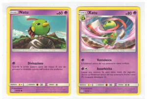 POKEMON Set Natu + Xatu 78-79/236 Eclissi Cosmica ITA