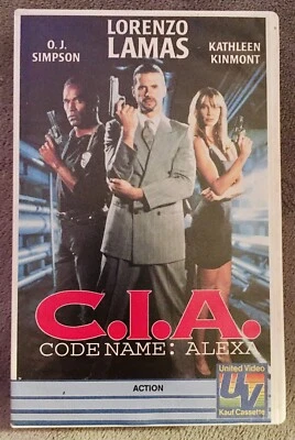 CIA - Codename : ALEXA - Lorenzo Lamas & OJ Simpson & Kathleen Kinmont VHS VMP - Bild 1 von 2