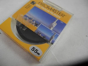 PROMASTER E55 POLARIZER NEW BOXED PERFECT - Picture 1 of 5