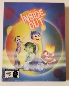 NEW SEALED Inside Out 2015 Blu-ray 3D + 2D Steelbook Lenticular Blufans Edition - Picture 1 of 7