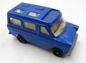 CORGI JUNIORS #40 FORD TRANSIT CARAVAN VAN IN BLUE MINT - Picture 1 of 4