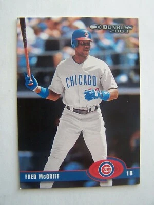 2003 Donruss Baseball Card Chicago Cubs #249 Fred McGriff - Image 1 of 2