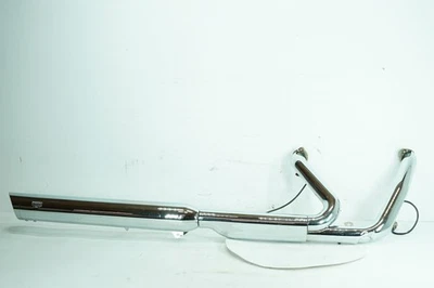 2012 Harley Dyna FLD Switchback OEM Exhaust Header Pipes Muffler 65551-12 COBRA - Image 1 of 4