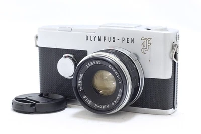 【Sin servicio en EE. UU. Casi como nuevo CLA'd】Cámara Olympus Pen F medio marco con 38 mm f/1,8-#5418 Foto 1 de 4