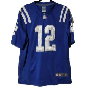 Andrew Luck #12 Nike NFL On Field Blue/White Size L Jersey Indianapolis Colts... - Picture 1 of 3