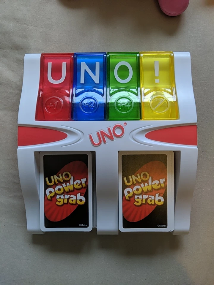 UNO Power Grab - RARE UNO VARIENT. VERY GOOD CONDITION NEVER PLAYED - Image 1 of 1