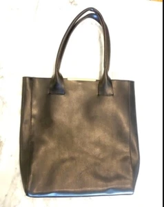 BCBG maxazria Black leather purse Boho Totes Great For Work, Business Legal Size - Picture 1 of 8