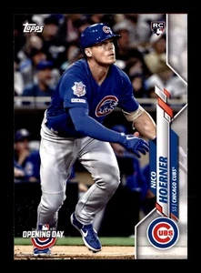 2020 Topps Opening Day #12 Nico Hoerner Rookie Card RC Chicago Cubs Baseball - Picture 1 of 2