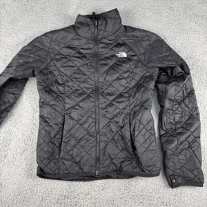 The North Face Jacket Women's XS Black Quilted Lightweight Full Zip Outdoor - Picture 1 of 15