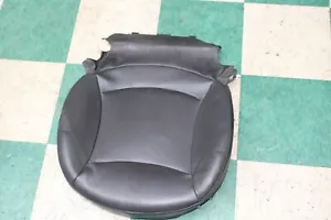 08-13 Clubman Black Leather Front Driver Side Left LH Seat Lower Cushion OEM WTY - Picture 1 of 13