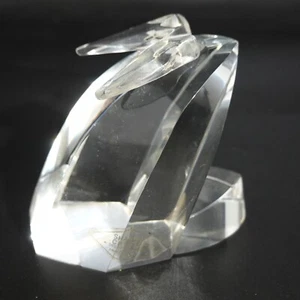 Shannon Crystal Designs Of Ireland Handmade Clear Decor Paperweight Sculpture - Picture 1 of 11