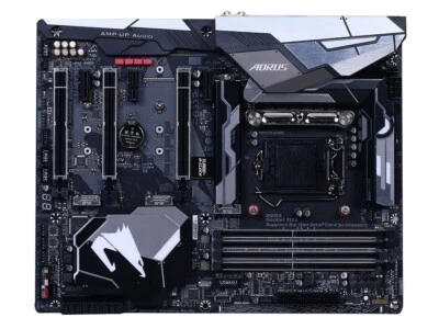 For GIGABYTE Z370 AORUS Gaming 7 motherboard LGA1151 DDR4 64G DP+HDMI ATX Tested - Photo 1/4