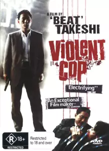 Violent Cop DVD Takeshi Kitano Movie 1989 R18+ Australia ALL REGION Release - Picture 1 of 5