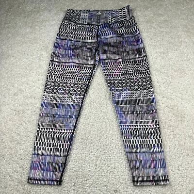 Pantalones de yoga de compresión con estampado púrpura medio legging Prana para mujer 7/8 Foto 1 de 4