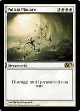 1X Planar Cleansing - Magic 2014 - Italian, NM/EX MTG CARD
