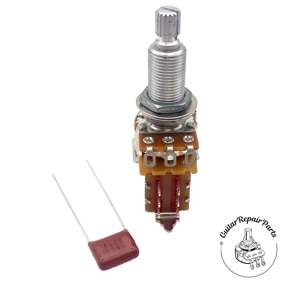 Fishman Fluence 25k Push-Pull Pot, 3/4" Bushing, Split-Shaft, ACC-FLU-LPP - Image 1 of 1