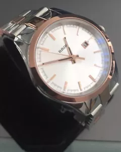 Ladies Genuine Rado Hyperchrome Two Tone Rose Gold R32976102 Swiss Watch - Picture 1 of 9