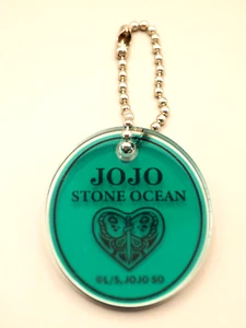 JoJo's Bizarre Adventure Stone Ocean Acrylic Charm Keychain Japan O835 - Picture 1 of 3