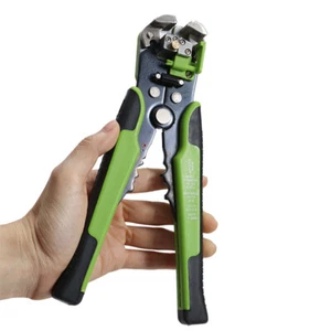 Self Adjusting Insulation Wire Stripper Cutter Crimper Cable Stripping Pliers - Picture 1 of 13