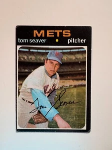 Tom Seaver (HOF) #160 -- 1971 Topps -- Vintage Mets Baseballkarte EX - Bild 1 von 6