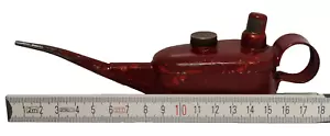 Miniatur Metall Öldose Öl rot Modell Motor Vintage Sammlerstück Antik - Bild 1 von 8