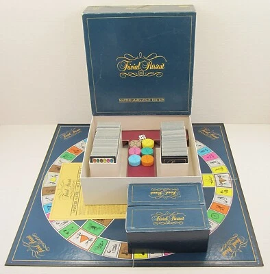 Trivial Pursuit Master Game Genus Edition  by Parker Hasbro Horn Abbot  1983 - Image 1 of 4