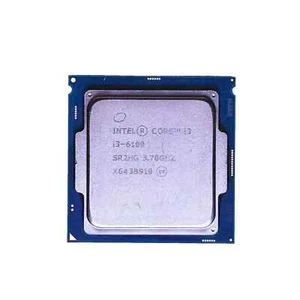Procesador Intel Core i3-6100 (3,70 GHz, 2 núcleos/4 hilos, LGA 1151) funcionando - Imagen 1 de 2