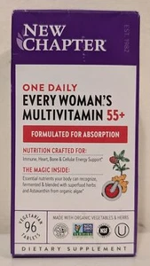 New Chapter Every Woman's One Daily Multivitamin 55+ - 96ct - EXP 03/26 - NEW - Picture 1 of 3
