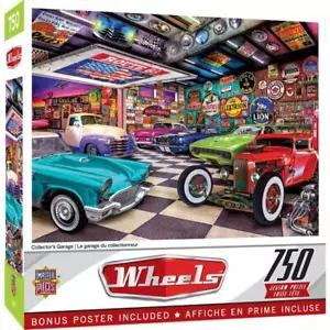 MasterPieces Puzzle; Sammlergarage; 750 Stck. BESCHÄDIGTE BOX - Bild 1 von 3