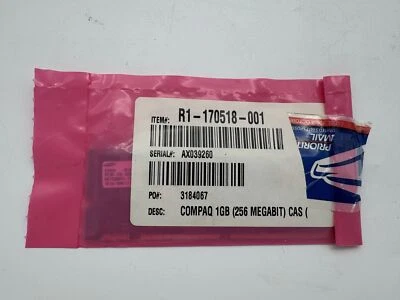 Memory, compaq 1gb (256 megabit) cas, m377s2858dt3-c1hq0 - Image 1 of 3