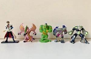 4 minifiguras vintage de Mattel de Yu-Gi-Oh 1996 Takahashi. Y 1 Gormit. JINN - Imagen 1 de 10