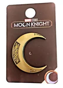 Disney Studios Moon Knight Marvel Crescent Lapel Pin New NOS MIP 2022 - Picture 1 of 4