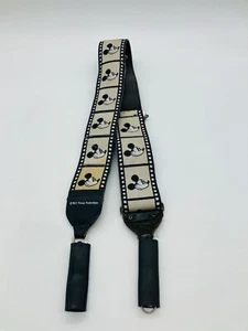Vintage  Bobby Lee  Mickey Mouse 1980's Hippie Styled Camera Strap Walt Disney - Picture 1 of 8