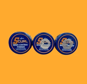 Lusters S-Curl Wave Control Pomade 3 Ounce (88ml) (3 Pack) - Picture 1 of 4
