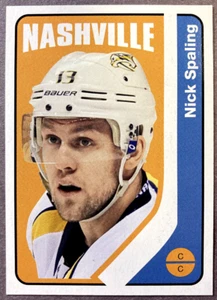 2014-15 O-Pee-Chee Retro Parallel #184 Nick Spaling Nashville Predators - Picture 1 of 1