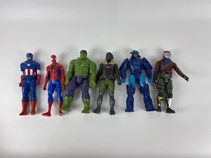 Marvel DC Epic Cames Transformers 12" Inch Action Figures Set Hulk Spiderman Etc - Picture 1 of 8