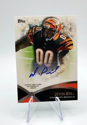 2012 Topps Football Devon Still #PPA-DST Cincinnati Bengals Auto - Image 1 of 2