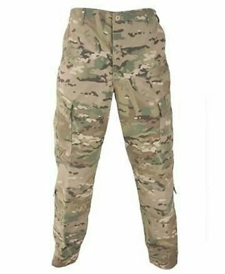 PANTALONES MULTICAM OPC COMBAT FR - Muchos tamaños - Resistente al fuego FR Carga USGI - Usado Foto 1 de 3