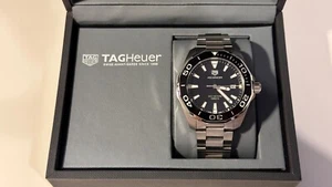 tag heuer aquaracer mov. Quarzo 43mm diver 300meters 1000ft tipo submariner - Foto 1 di 7