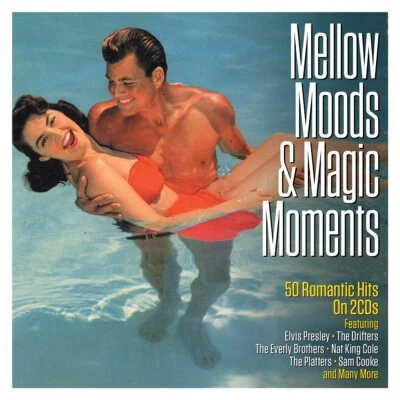 Mellow Moods & Magic Moments 2-CD NEW SEALED Elvis Presley/Drifters/Jimmy Jones+ - Image 1 of 2