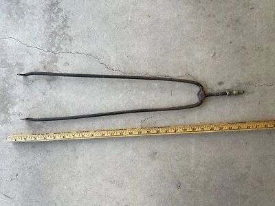 Laiton Antique Hollandais Cheminée Pinces Outil - Photo 1/4