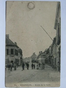 04I1 CPA . Tarjeta Postal - Rexpoëde - Camino de La Estación - Imagen 1 de 2