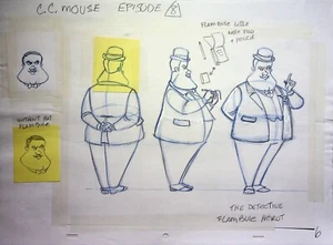 Die Landmaus und die Stadt Maus Abenteuer Produktion handgezeichnet Modell Cel - Bild 1 von 2