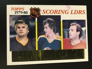 1980-81 Topps 163 Marcel Dionne , Wayne Gretzky , Guy Lafleur - Bild 1 von 2