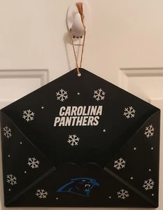 Carolina Panthers Wanddeko schwarz Metall Umschlag Schild NFL - Bild 1 von 8
