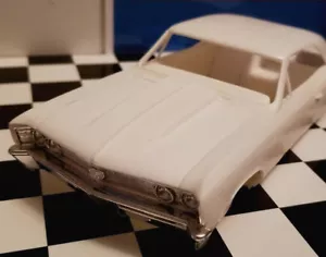 Resin 2" Cowl Hood '67 Chevelle AMT 1/25. NEW!! - Picture 1 of 3