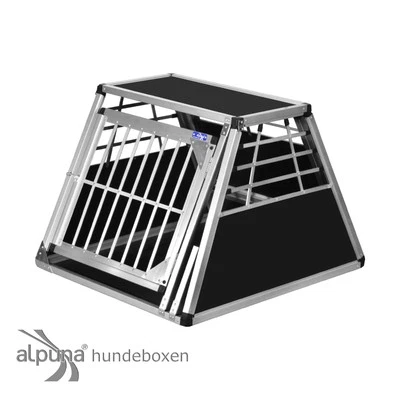 N76 Hundetransportbox Gitterbox Aluminium Transportbox Hundebox Alubox Autobox - Bild 1 von 4